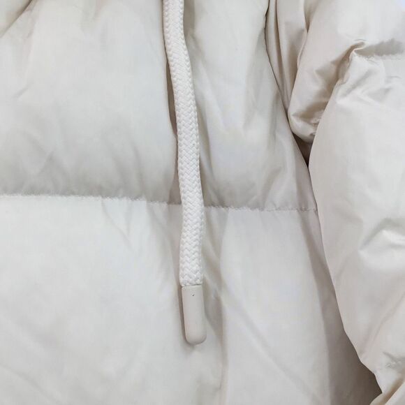 Zara Cream Puffer Jacket - Picture 7 of 12